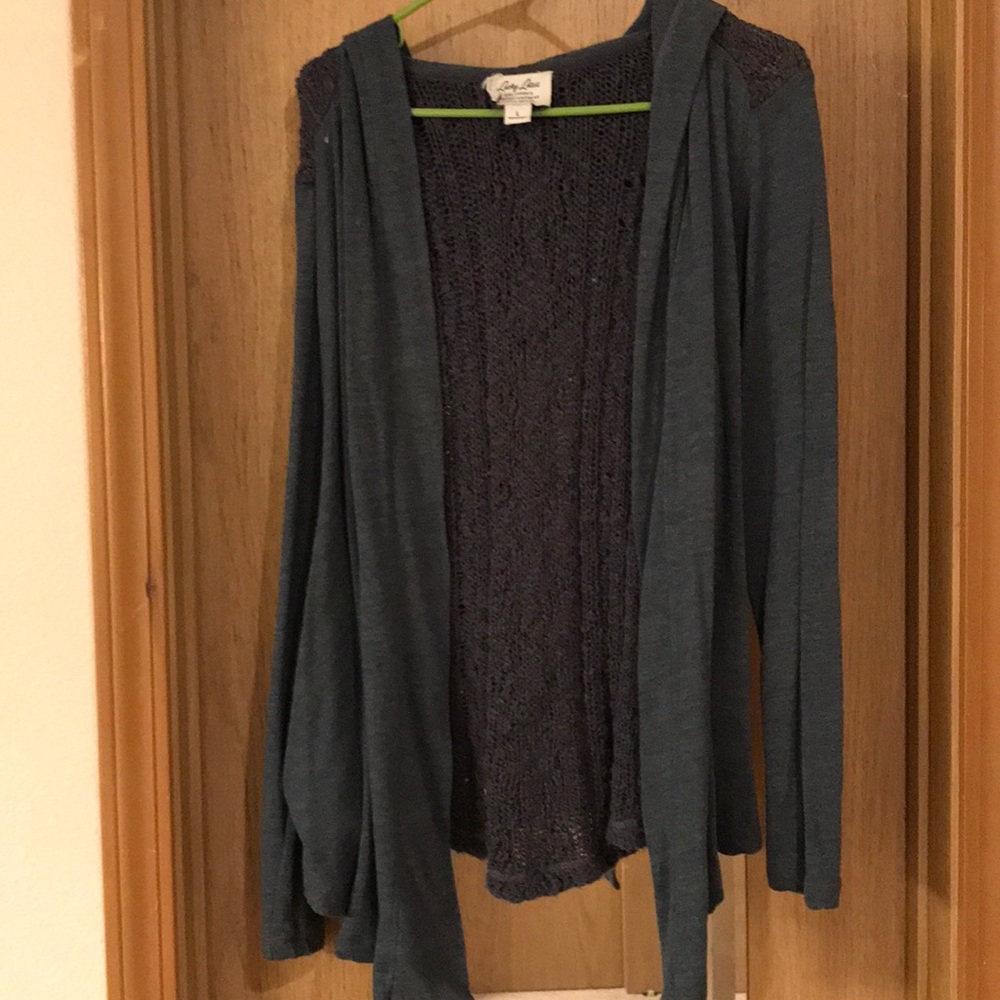 Gray sweater